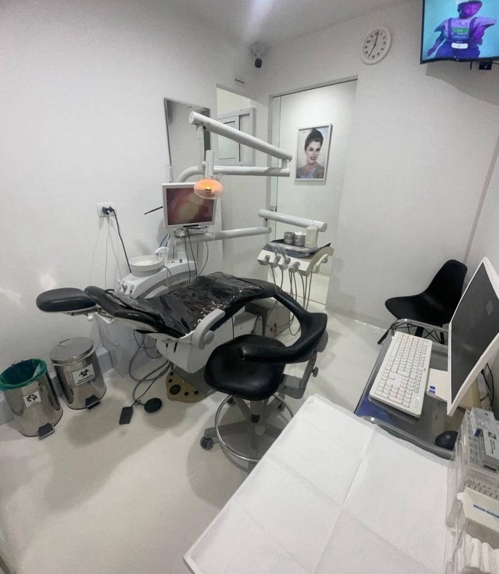 Outra vista da sala de atendimento